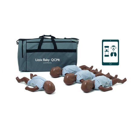 LAERDAL Little Baby QCPR Dark , PK 4 134-03050